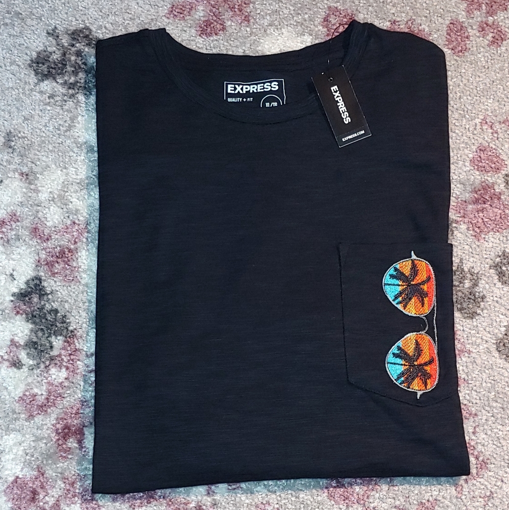 Express Men's T shirt with Pocket Size XL